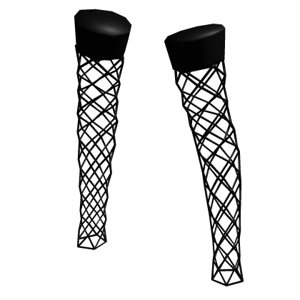 ✅ Cute Black nets emo legs goth party halloween