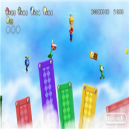 New super Mario Bros. Wii image Roblox decal