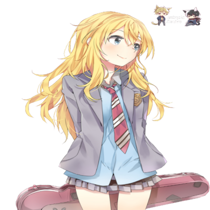 Kaori MIyazano Transparent Your lie in april Roblox decal