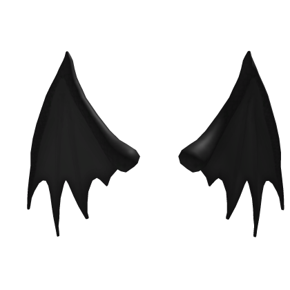 Black Scalie Dragon Wings