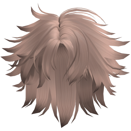 Middle Part Anime Boy Hair (Light Brown) Roblox item