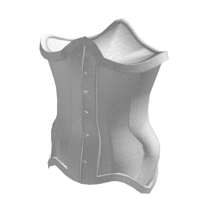 White Simple Corset