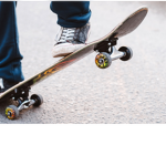 Skateboarding squad cool