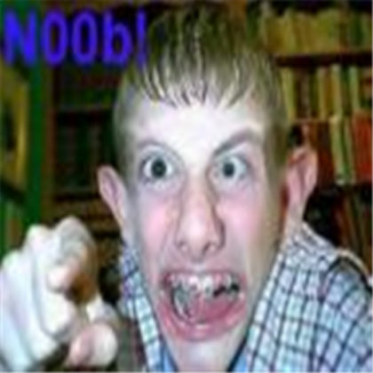 funny noob Roblox decal