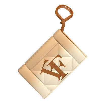MyFrancLucifer "Budino Beige" Bag Charm thumbnail