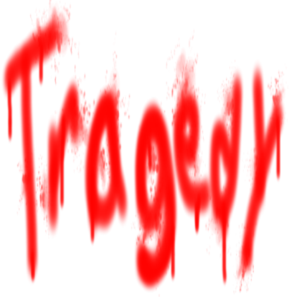tragedy graffiti Roblox decal