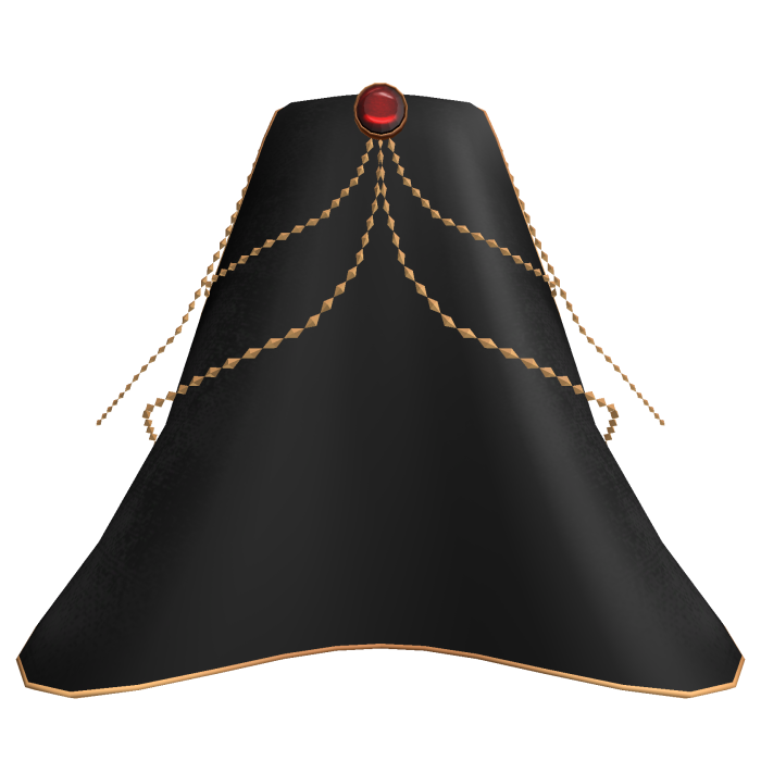Royal Vampire Cape - Red w Gold (MM2)