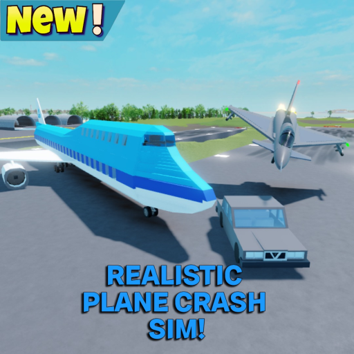 [UPDATE!]Realistic Plane Crash Simulator official Roblox game thumbnail