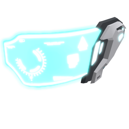 NEW! Glowing Futuristic Visor
