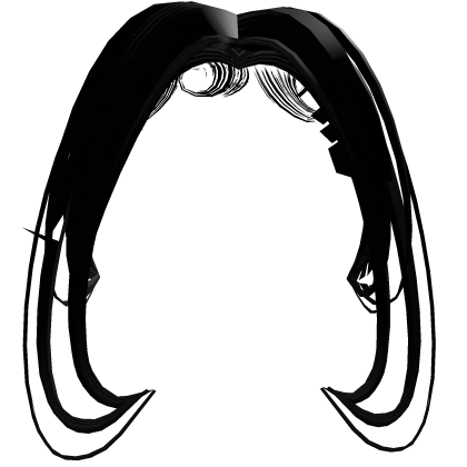 New side bangs full combo black w edges