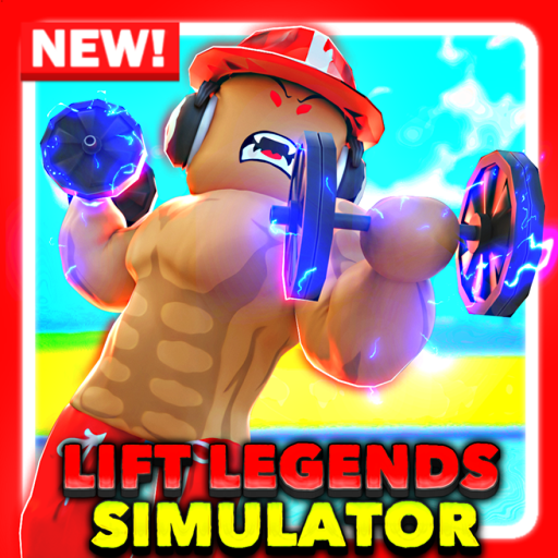 💪 Lift Legends Simulator official Roblox game thumbnail