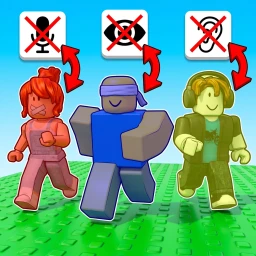 Blind, Mute and Deaf | 3 player obby icon