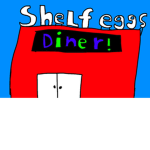 Shelf Eggs Diner