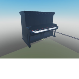 Cart Ride Into Large Piano!