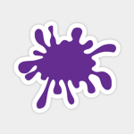 Purple splat fan group