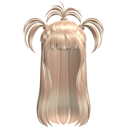 Y2K Spiky Goth Playful Grunge Scene Hair In Blonde Roblox item