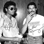 A Outrageous Queen and the king of pop fan group