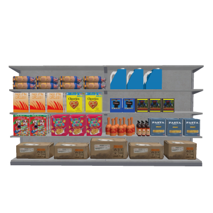 Stacked Conbini Shelf