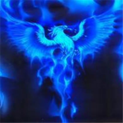 blue phoenix Roblox decal
