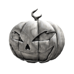 Pure White Pumpkin Oni