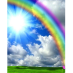 Sunshine rainbows