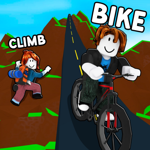 Bike Downhill official Roblox game thumbnail