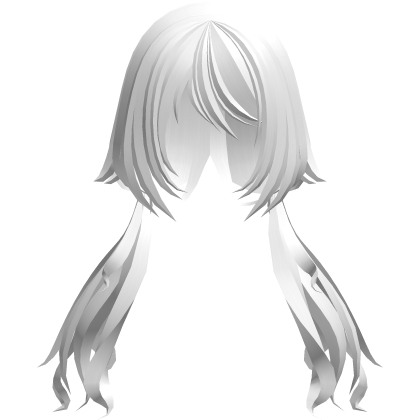 Long Wispy Moe Pigtails White Roblox item