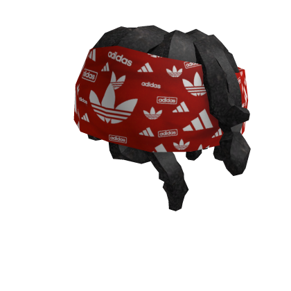 adidas Bandana and Hair Red Roblox item