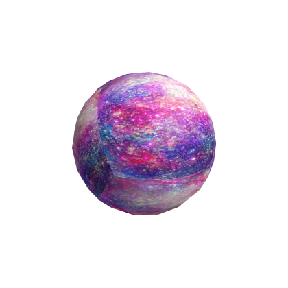 On e Pack Sparkly Galaxy Ball