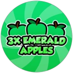 [51% OFF] 3x Emerald Apples
