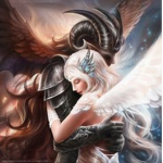 The Angel and Devil Battle