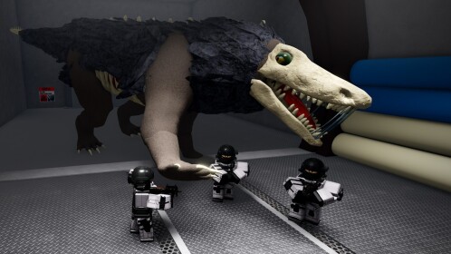 SCP-682 Demonstration