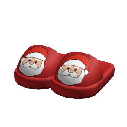 Christmas Santa Slippers