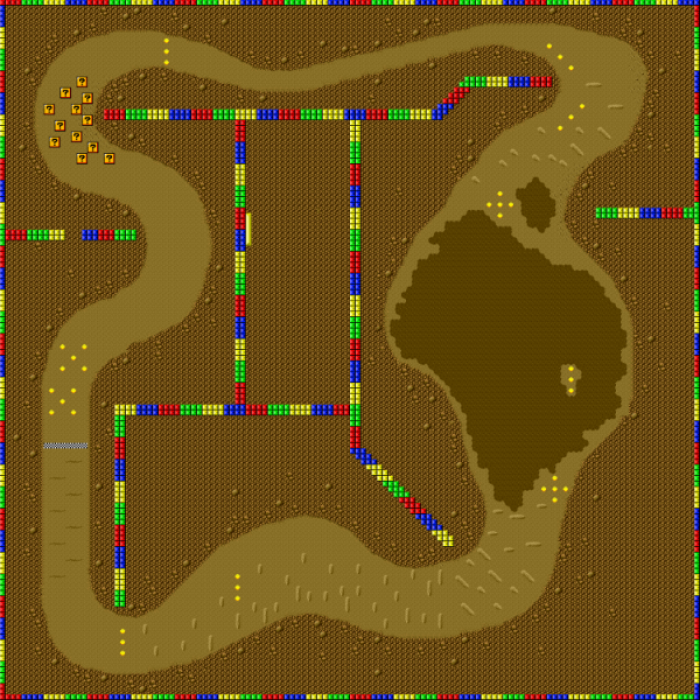 Super Mario Kart - Choco Island 2 Roblox decal