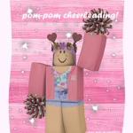 Pom-Pom Cheerleading!