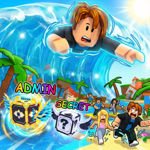 [🌊] Be Tsunami For Lucky Blocks!