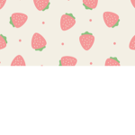 Sweet Aesthetic Strawberries