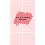 -aesthetic Clothing boutique-
