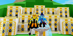Blue and yellow games