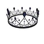 Enchanted Cosmos Dark Galaxy Crown