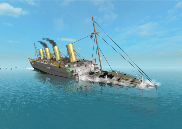 HMHS Britannic Real-Time Sinking (Read DESC) screenshot 4