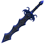 Blue Crescent Star Blade