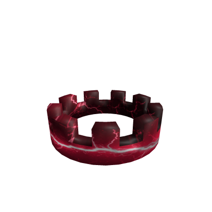 Classic Red Lightning Crown [⏳] Roblox item