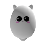 Gojo Cat Plush Backpack