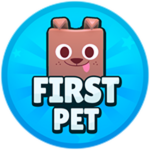 You hatched your first pet!