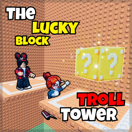 [NEW 🎁] Lucky Block Troll Tower 