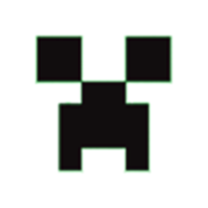 Minecraft creeper face Roblox decal