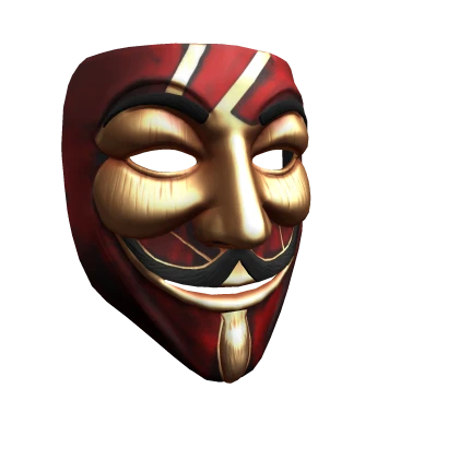 DELUXE Anonymous Mask Roblox Item Rolimon S NoFilter