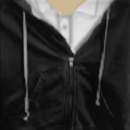 black hoodie Roblox decal