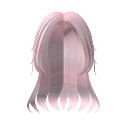 Cute Pink Hair Roblox decal